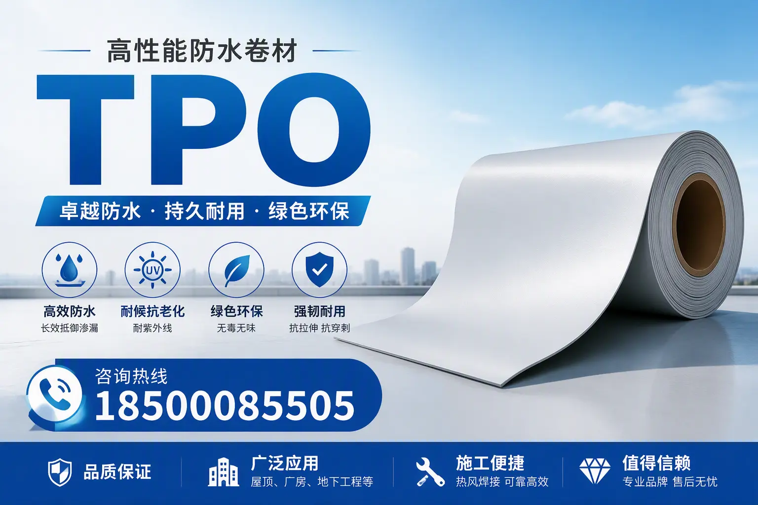 TPO材料的环保特性及其在拉萨的应用